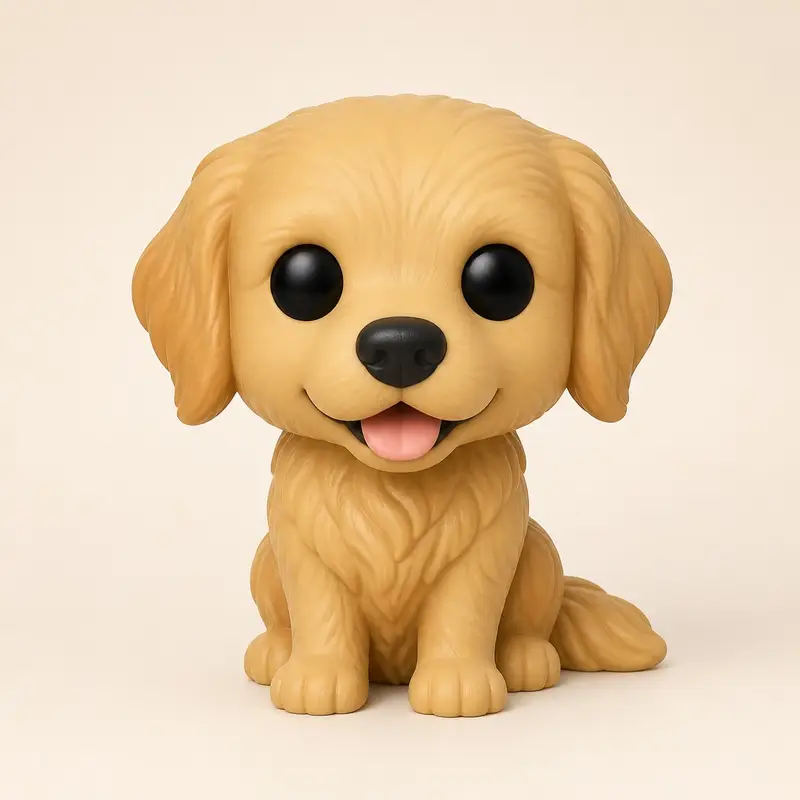Actionprints: Actionprint di un golden retriever
